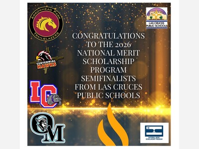 Nine Las Cruces Students and One Alamogordo Senior Named National Merit Semifinalists for 2025–2026
