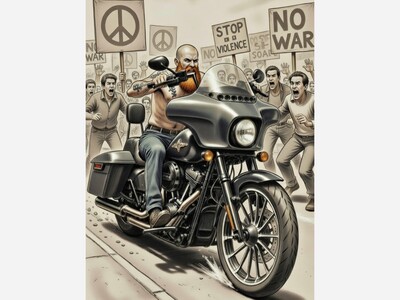 With Protests Across the State an Incident Reported at Alamogordo Protest: Motorcyclist Allegedly Attempts to Strike Demonstrators