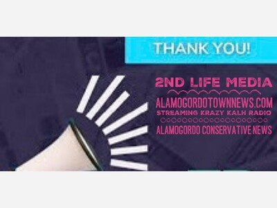 Thank You to the Alamogordo Community for Your Support of AlamogordoTownNews.com and KRAZY KALH Radio